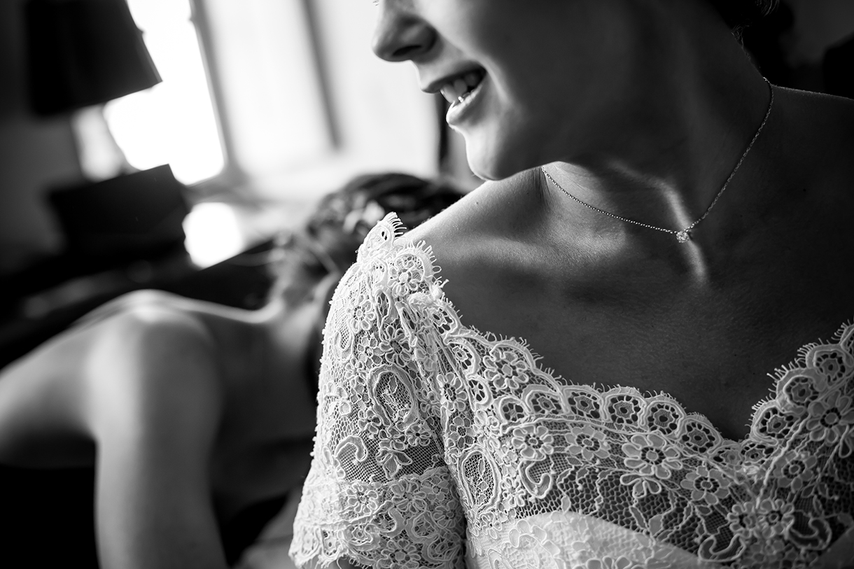 habillage préparatifs mariage