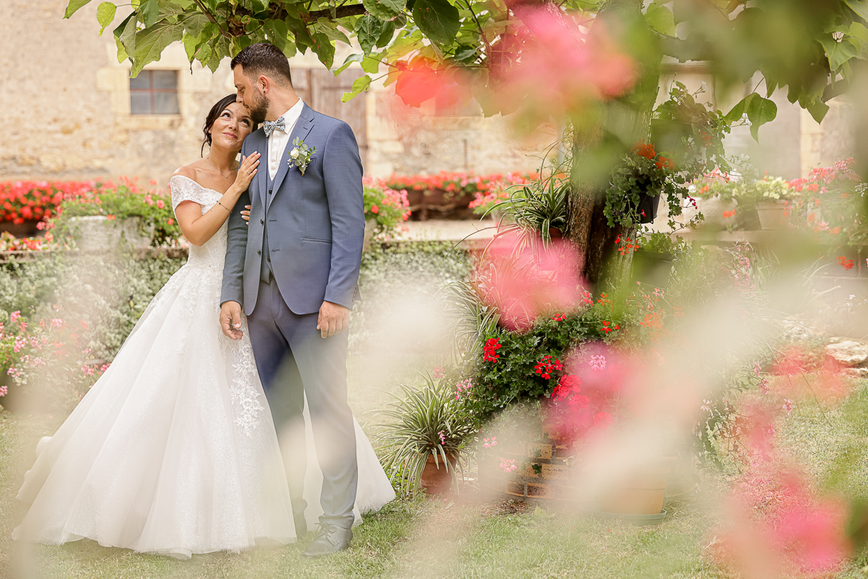 Mariage Nièvre photo couple mariage Domaine de Surgy